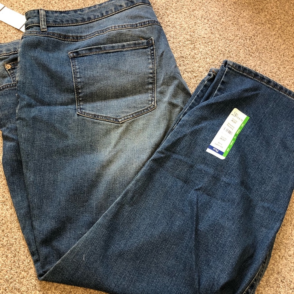 Light wash jeans